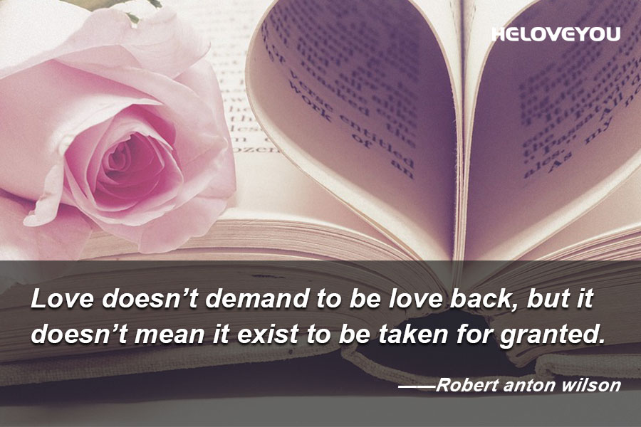 Quotes about Not Taking Love for Granted